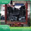 Quanto custa a telha de aço colorida por metro chapa de zinco aluminizado cor aço 430 telha de telhado fábrica de materiais de construção Fengshun Qingyuan
