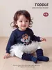 Conjunto para Niñas Estilo Dulce de Princesa Conjunto de Dos Piezas para Bebé Falda de Malla Abullonada con Adorno de Volantes Leggings Ropa de Otoño para Niños