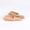 Suministros de cocina de fábrica cuchara pequeña de madera baño de sal cuchara de madera para café cuchara de té de madera de haya se puede hacer logo