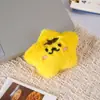 Lindo broche de muñeca Sanrio de cabeza de dibujos animados de peluche de estrella para niños, accesorios DIY para ropa, zapatos y bolsos, componentes rellenos de algodón