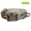 Collar para Perro Grande Pastor Alemán y Golden Retriever, Collar Grueso de Nailon para Perro, Arnés de Pecho Anti-Tirón