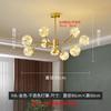 Lustre nórdico estrela por todo o céu para sala de estar lustre led lustre criativo de personalidade quarto sala de jantar pacote de iluminação