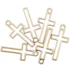 Colar Pulseira Cruz de Liga YuenZ Pingente Pequeno Acessórios para Joias DIY T102