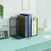 Estante de mesa, suporte para livros, prateleira de armazenamento de livros, organizador de arquivos simples de várias camadas, organizador de mesa para dormitório estudantil, prateleira de armazenamento