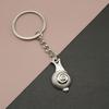 Snail Keychain Keyring Silver Alloy Spiral Pattern Simple Bag Charm Amazon Shein Temu Aliexpress