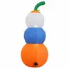 Modelo Inflable de Halloween, Adorno Inflable de Torre de Calabaza, Accesorios para Fiestas al Aire Libre, Modelo de Decoración Inflable para Patio