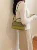 Nova Coleção de Outono 2026: Bolsa de Mão Patchwork Tecida de Alta Qualidade, Bolsa Transversal Quadrada Pequena Fashion e Versátil para Mulheres, Bolsas Femininas no Atacado