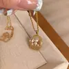 "Fortuna" Flor de Cesta Cesta de Flores Cadena para Clavícula 2026 Nuevo Estilo Lujo Ligero Elegante Moda Nicho Collar Diseño Versátil