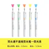 [Novo] Marcador Fluorescente de Duas Pontas Pilot Baile KIRE-NA Qilinai com Ponta Macia de Trilha Dupla Japonesa
