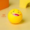 Bebê e Crianças Beliscar e Gritar Bola de Mão Brinquedo de Descompressão Expressão Fofa Rosto Sorridente Enfeites Decorativos Modelo Criativo Bola Colorida