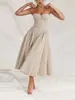 Vestido de Outono 2026 Novo Estilo Europeu e Americano Mais Vendido na Amazon Sexy Justo ao Corpo Elegante Multicolorido Material Grosso Comprimento Médio