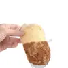 Paño de limpieza de estropajo quitamanchas, absorbente de aceite y secante, un imprescindible para lavar platos, uso puro natural en la cocina