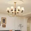 Lustre de madeira maciça 60% novo todo em cobre, estilo meados do século, luz principal redonda retrô francesa e americana, arte em ferro de alta qualidade