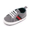 Zapatos de bebé de primavera y otoño a juego de colores zapatos de moda para bebé y niño pequeño con cordones frontales zapatos de bebé al por mayor 2552