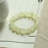 Pulseiras Barrocas Redondas Naturais de Xinjiang Atacado, Pulseiras de Jade Afegão Tipo Gelo, Pulseiras de Jade Água Clara