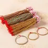 Nuevo Estilo Festival del Bote del Dragón Cuerda de Colores Envuelto Zongzi Accesorios DIY Pulsera Colorida Accesorios Pulsera de Bebé Colgante Adorno Colgante
