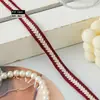 Venta Directa de Fábrica Patrón de Espiga de Trigo Hilo de Algodón Pequeño Estilo Chanel Trenzado Correa DIY Cordones de Zapato Cinta No Elástica