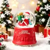 Caja completa Bola de cristal luminosa de Navidad al por mayor Bola de cristal de Papá Noel y muñeco de nieve Regalo navideño Bola de cristal de Navidad