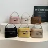 Bolso de Mano Cuadrado Pequeño de Lujo Casual para Viajes de Negocios, Bolso Cruzado de Moda de Alto Gama Estilo Coreano Nuevo Más Vendido
