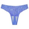 Tanga Sexy de Encaje Estilo Europeo y Americano de Cintura Baja Sin Costuras Talla Grande Seda de Hielo Algodón Puro en la Entrepierna Pantalones T Exclusivamente para Ventas Transfronterizas