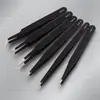 Pinzas de acero inoxidable punta recta/boca curva/boca plana pinzas reparación de teléfono móvil electrónica computadora