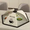 Tapa para Alimentos Tapa para Verduras Plegable Tapa para Comida Sobrante Nuevo Estilo Cubierta para Mesa de Comedor Tapa para Verduras Paraguas A prueba de Moscas y Polvo