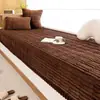 Alfombrilla de Ventana Abuhardillada de Alta Gama para Dormitorio Principal, Engrosada con Terciopelo Añadido, Adecuada para Todas las Estaciones, Cojín de Ventana Abuhardillada, Alfombrilla para Repisa de Ventana, Manta, Sencilla y Moderna