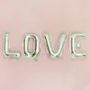 Suministros de Boda Globo de Papel de Aluminio LOVE de 32 pulgadas Decoración de Habitación de Boda San Valentín Qixi Confesión Globo LOVE de Tamaño Grande