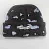 Estilo Coreano Otoño e Invierno Dulce y Fresco Elegante Retro Corazón Estampado de Leopardo Gorro de Lana para Niñas Cálido Circunferencia de Cabeza Grande Gorro de Punto