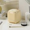 Lixeira de Mesa Tipo Prensa para Escritório, Estilosa com Tampa, Lixeira Mini Criativa e Fofa, Abertura com Um Toque