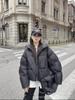 90 penugem de pato branco vendas diretas da fábrica tendência inverno Novo cor dopamina casual moda jaqueta puffer curta com capuz para mulheres