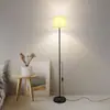 Luminária de chão minimalista nórdica para quarto, sofá, cabeceira, hotel, luminária de pé popular para proteção ocular, luminária de chão minimalista moderna economizadora de energia