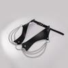 Personalidade Estilo Punk Cintura Metal Chain Arc Multi-layer Chain O-shaped Calças Chain Ring Belt Sexy Skirt Belt