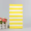 Papel Kraft en stock bolsa de empaque plano color raya horizontal en blanco dulces regalo decoraciones empaque de suministro transfronterizo