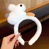 Diadema de Peluche con Orejas de Conejo Lindas para Lavado de Cara de Mujer Pinza para el Cabello Diadema Popular en Internet Tocado de Cabeza de Conejo Accesorios para el Cabello Esponjosos