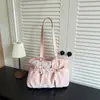 Comércio Exterior Artístico Estilo Coreano Plissado Transfronteiriço 2026 Nova Moda Bolinhas Bolsa de Mão Tote Bolsa de Ombro Bolsa de Braço para Mulheres