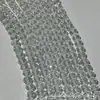 Contas Planas de 8mm Contas Soltas de Cristal Contas de Ábaco DIY Joias Feitas à Mão Acessórios de Joias Multifacetados Materiais Venda Direta de Fábrica