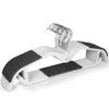 Cabide de roupas antiderrapante sem traços Roupas domésticas ousadas penduradas Artefato de armazenamento Dip Plastic Hanger Hotel Space-saving