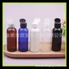 Botella PET de 80 ml con Tapa de Mariposa Paquete de Viaje Tapa abatible Embotellado Muestra de 80 ml Rocío de Rosa Botella para Cebo Botella de Medicamento Líquido