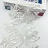 Novo fundo de renda em malha com renda vazada, acessórios de renda, figurinos de palco, acessórios decorativos para vestidos, 18,5 cm de largura