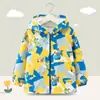 Abrigo protector para niños, chaqueta anti-suciedad para bebé, chaqueta de plumas, ropa protectora para niños, ropa exterior elegante para otoño e invierno, ropa exterior con capucha para niños mayores