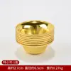 Copa de Suministro de Agua Yuan Hui de Buda Tazón de Suministro de Agua Buda de Cobre Copa Sagrada Budas de los Ocho Auspiciosos Tántricos de Xizang Adornos de Copa Sagrada de Agua Frontal