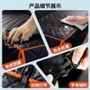 Nuevo accesorio para coche transfronterizo: alfombrilla para mascotas para asiento trasero hecha de tela Oxford, impermeable por ambos lados, alfombrilla de viaje para mascotas anti-suciedad
