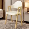 Silla Ergonómica Silla de Comedor Oficina Hogar Silla para Negociaciones de Negocios Estilo Simple Silla de Mesa de Comedor Silla para Maquillaje Uñas Artísticas Silla para Invitados