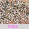 Unhas Postiças 5A Fundo Plano Zircônia Branca Não Desbotam Lote Completo Diamante Brilhante Decoração de Strass DIY Strass para Nail Art Losango