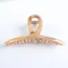 Nuevo Clip de Tiburón para el Cabello de Gel de PC Transparente Degradado Color Caramelo Hueco Sin Costuras Accesorio para el Cabello Moderno y Versátil