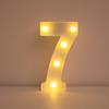 Venda quente 26 Inglês letras luzes LED símbolo modelagem luzes digitais aniversário confissão proposta atmosfera decorativo luzes coloridas