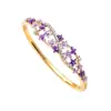 Nuevo Pulsera de Esmalte Floral Hueca Estilo Chino con Flores de Colores de Goteo de Aceite y Diamantes, Multicolor, En Stock, Venta al por Mayor Directa de Fábrica