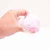 Esponja de Maquiagem Xuanzi com Furos Grandes Removedora de Maquiagem Esponja de Beleza Esponja de Limpeza Facial Formato de Gota d'Água Cabaça Corte Diagonal Esponja para Lavar o Rosto Esponja de Limpeza