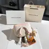 Dropshipping Bolsa Concha Rosa Estampada Luxo Leve 2026 Nova Moda Bolsa de Mão de Alta Qualidade Atacado